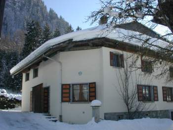 L'arrire du chalet 'Centaure'
